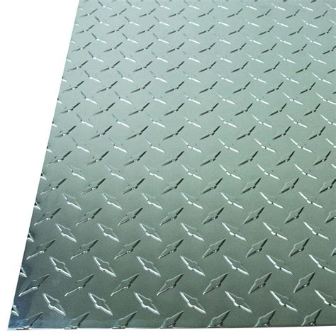 diamond sheet metal home depot|where to buy diamond plate.